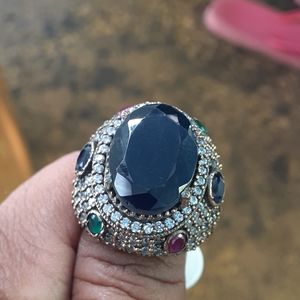 .925 Sterling Silver Ring in a dome shape